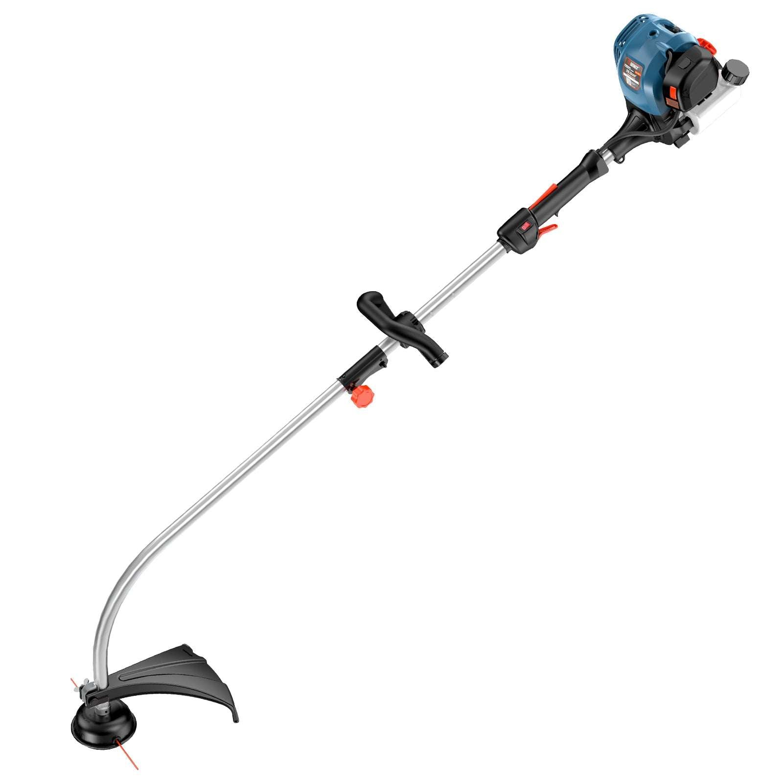 Desbrozadora de hilo a gasolina 4QL® de 26,5 cc y 4 tiempos de 17", compatible con accesorios